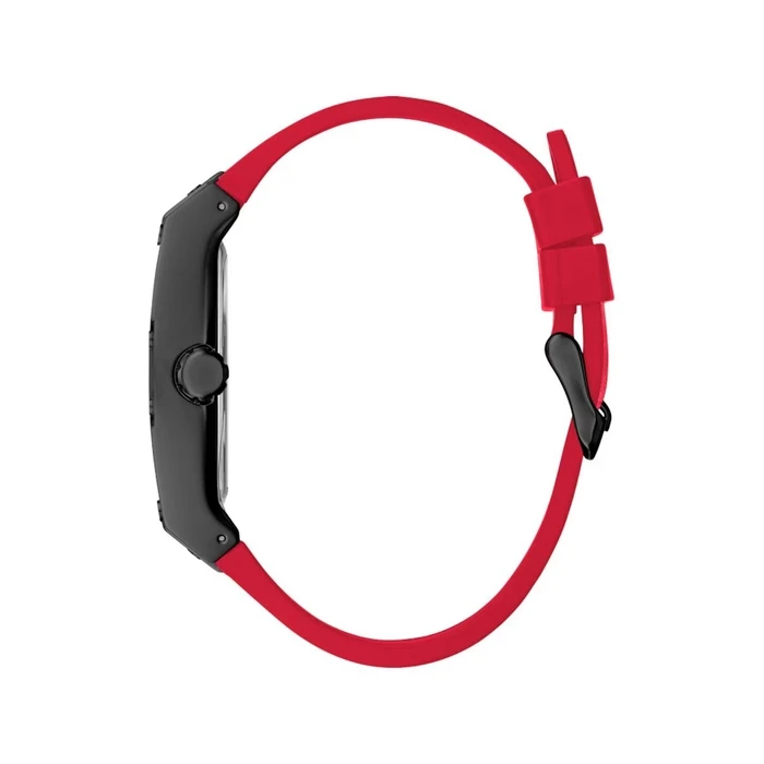 Ρολόι Guess Gw0202G7 (43mm) Καουτσούκ Λουράκι Μαύρο