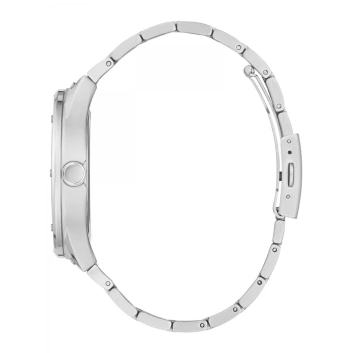 Ανδρικό Ρολόι Guess Gw0454G1 (44mm) Μεταλλικό Μπρασελέ Ασημί