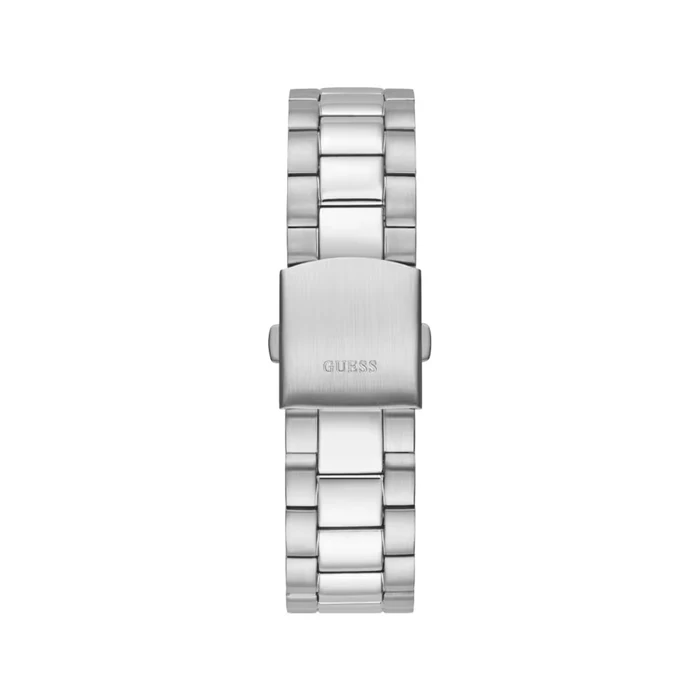 Ανδρικό Ρολόι Guess Gw0542G1 (42mm) Μεταλλικό Μπρασελέ Ασημί