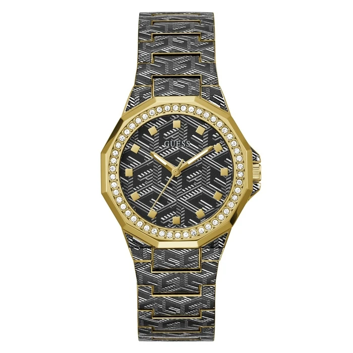 Γυναικείο Ρολόι Guess Gw0597L1 (38mm) Μεταλλικό Μπρασελέ Ασημί