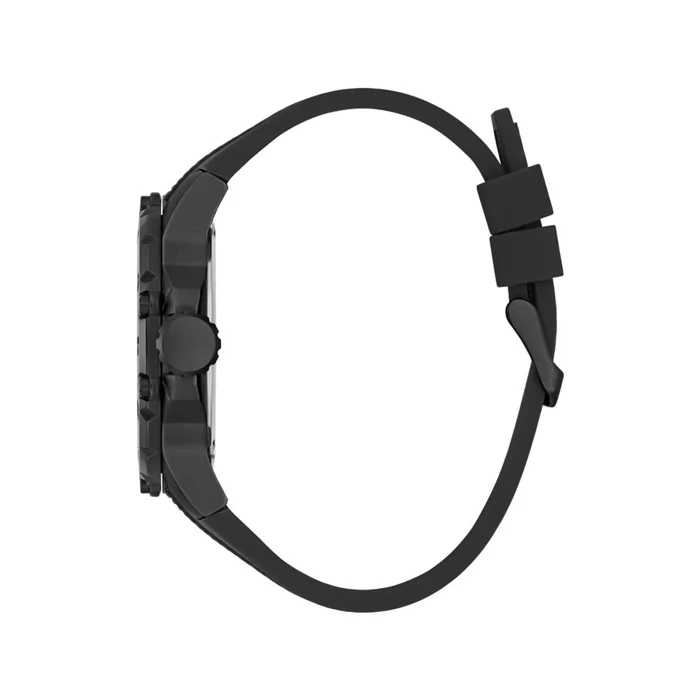 Ανδρικό Ρολόι Guess Gw0640G2 (46mm) Μεταλλικό Μπρασελέ Μαύρο