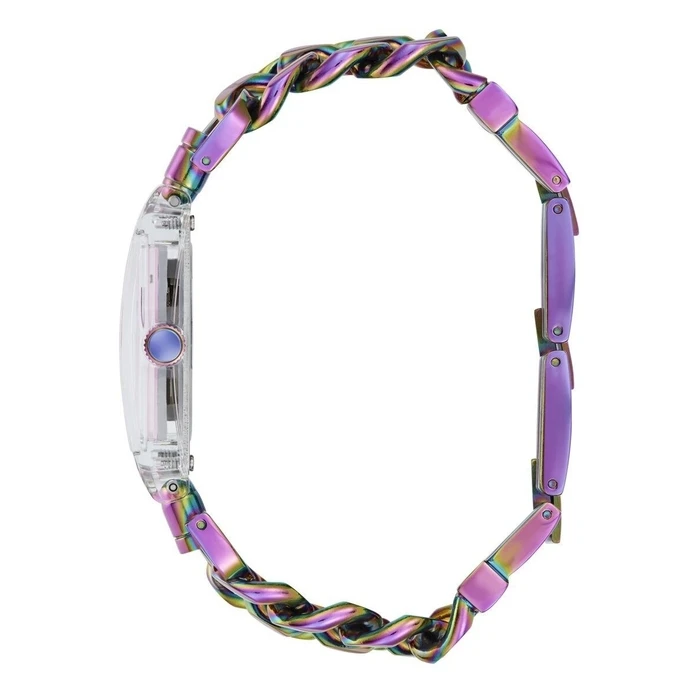 Γυναικείο Ρολόι Guess Gw0669L2 (29mm) Μεταλλικό Μπρασελέ Πολύχρωμο