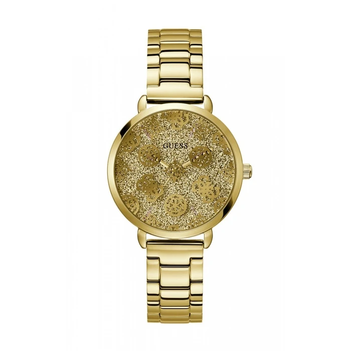 Γυναικείο Ρολόι Guess Gw0670L2 (38mm) Μεταλλικό Μπρασελέ Χρυσό