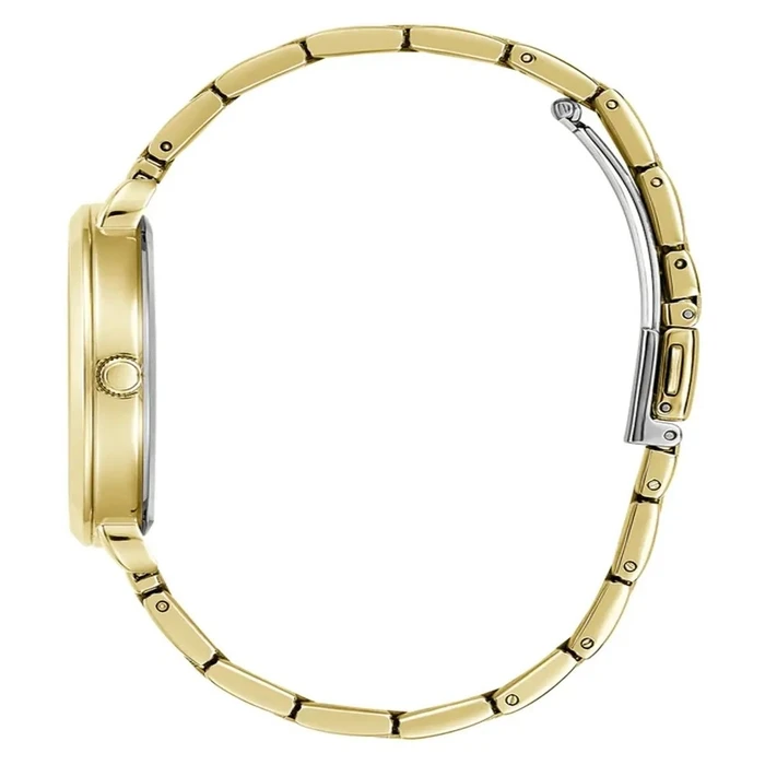 Γυναικείο Ρολόι Guess Gw0670L2 (38mm) Μεταλλικό Μπρασελέ Χρυσό