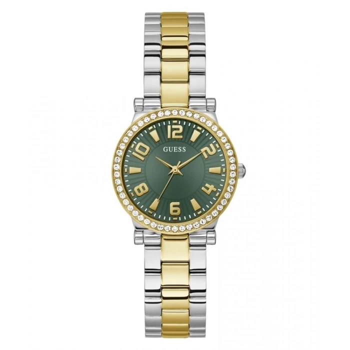 Γυναικείο Ρολόι Guess Gw0686L2 (32mm) Μεταλλικό Μπρασελέ Χρυσό