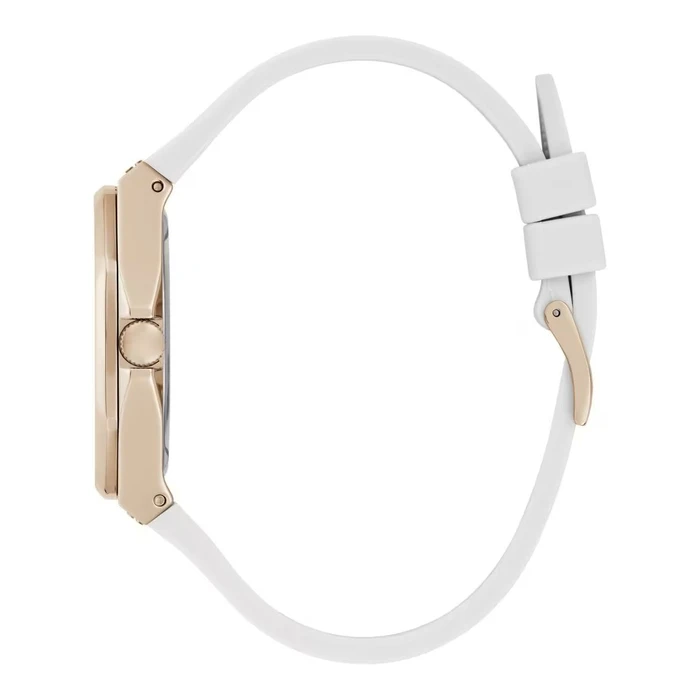 Γυναικείο Ρολόι Guess Gw0694L3 (39mm) Καουτσούκ Λουράκι Λευκό