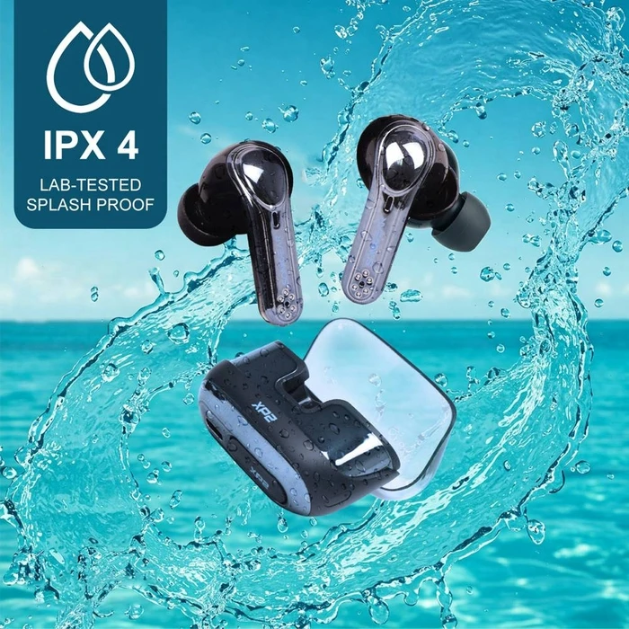 Bluetooth Handsfree Sonic Gear Dual Mode 2.4G/Bt5.4 Superior 4Mics Anc/Enc Xp2 Obsidian