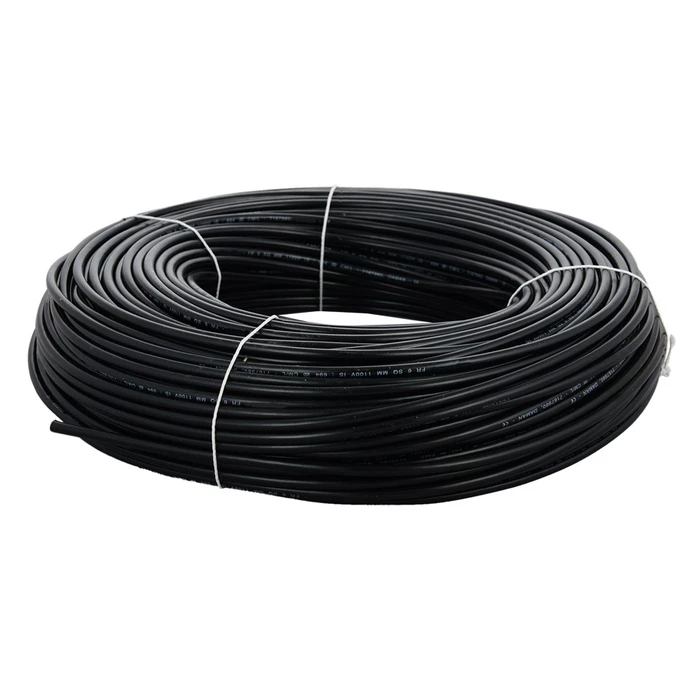 Καλώδιο Ρεύματος Cablel H07V-U 4mm², 450/750V, 100m, μαύρο