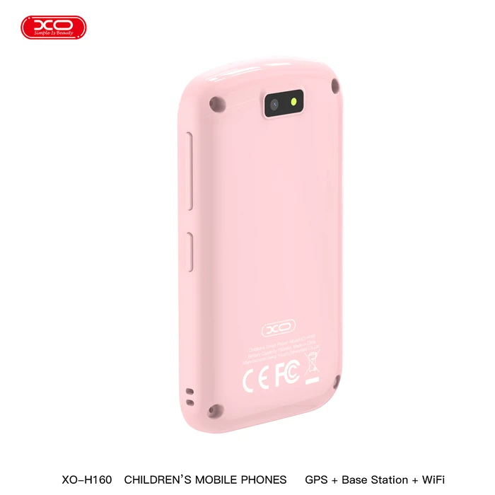 Παιδικό Κινητό Τηλέφωνο XO H160 GPS 4G 2.8 Ροζ