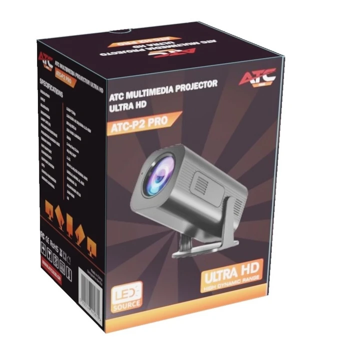 Projector ATC P2 Pro Ultra HD Multimedia