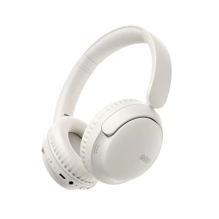 QCY Headphones QCY H2S Lite White Type C Bluetooth ENC iOS Android 60 hours 10m 40mm