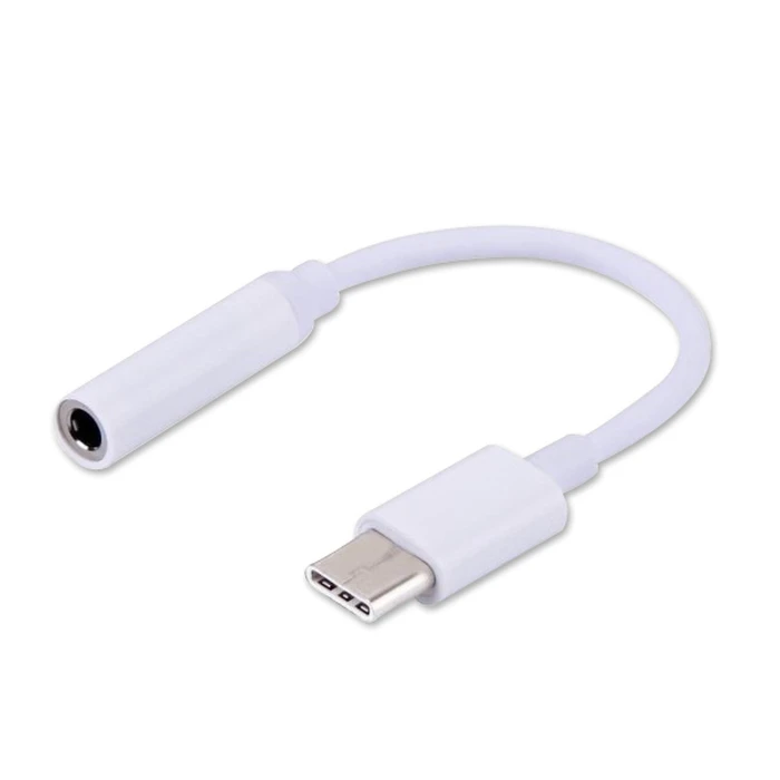 Αντάπτορας USB Savio Type 3.1 C (M) Jack 3.5mm (F) Audio adapter White AK-35