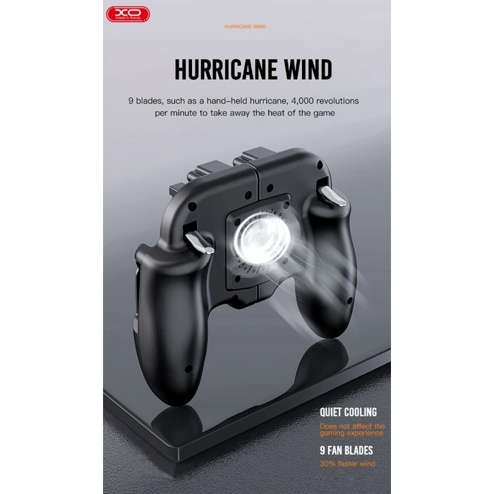 Gamepad XO H6A Ασύρματο με ψύκτρα (χωρίς μπαταρία)