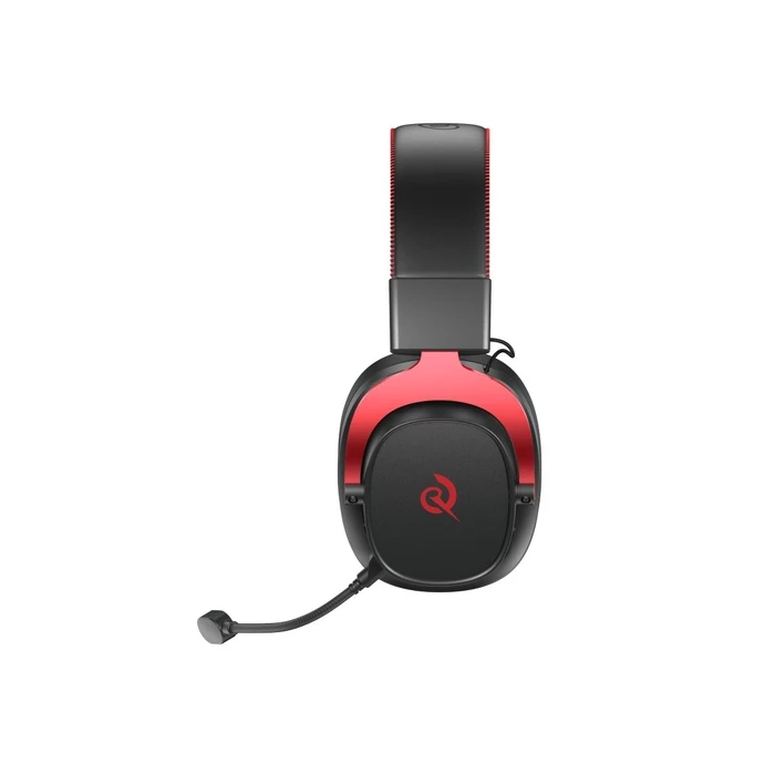 QCY Heroad VT200 Pro Tri-mode Κόκκινο Over‑Ear Gaming Headset (2.4GHz / Bluetooth 6.0 / 3.5mm)