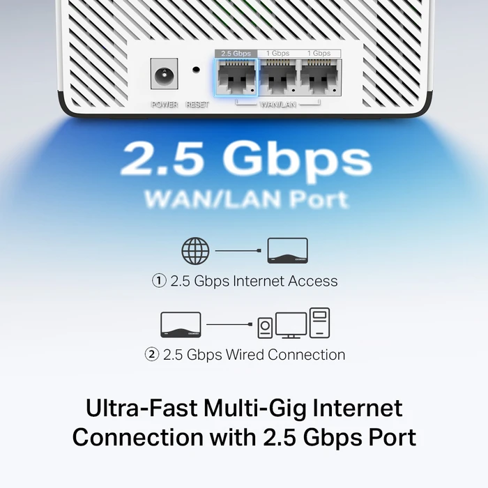 Access Point Mercusys Whole Wi-Fi 7 System Halo H27Be, 3.6Gbps Dual Band, 2Τμχ, V.1.0