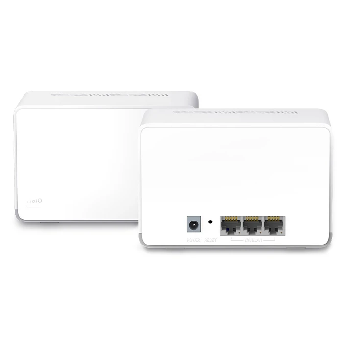 Mercusys Halo H70X v1 WiFi Mesh Network Access Point Wi‑Fi 6 Dual Band (2.4 & 5GHz) σε Διπλό Kit