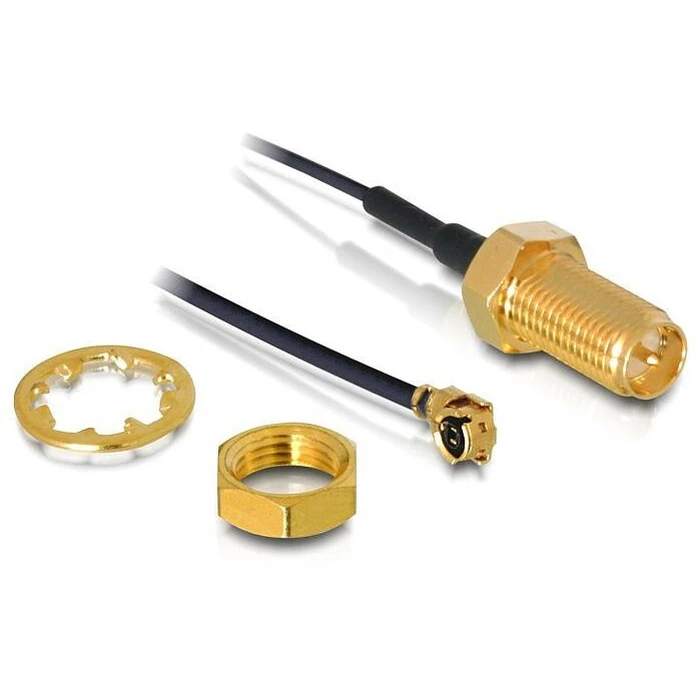 Καλώδιο Δικτύου HF Delock I-PEX toRP-SMA St/Bu 0.35m