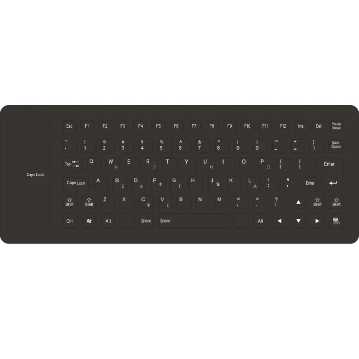 Πληκτρολόγιο Ενσύρματο Lamtech MINI FLEXIBLE GR LAYOUT