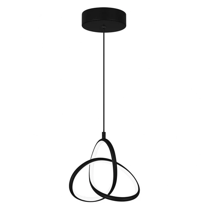 Φωτιστικό Οροφής Powertech LED HLL-0123, 15W, 4000K, Φ22cm X 1M, Μαύρο