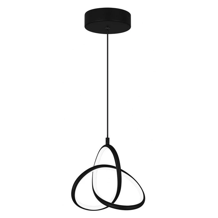 Φωτιστικό Οροφής Powertech LED HLL-0145, 25W, 4000K, Φ40Cm, 1M, Μαύρο