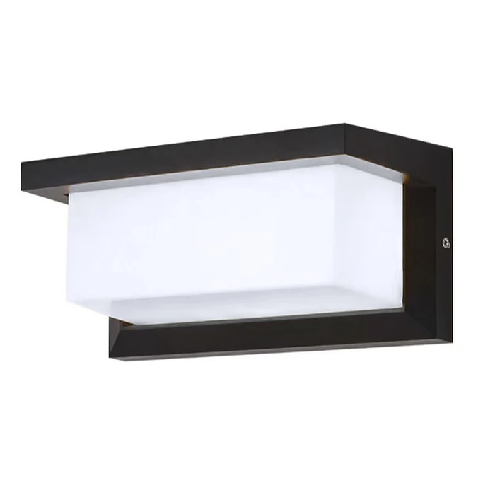 Φωτιστικό Τοίχου LED Powertech Hll-0165, 12W, 4000K, 960Lm, Ip65, Μεταλλικό, Μαύρο
