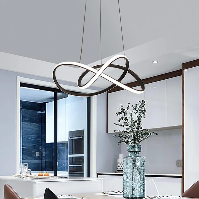 Φωτιστικό Οροφής Powertech LED Hll-0180, 50W, 4000K, Φ60cm X 120cm, Μαύρο