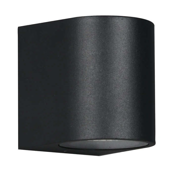 Φωτιστικό Τοίχου Powertech Hll-0187 για Gu10 Λάμπα, Μεταλλικό, IP65, Μαύρο