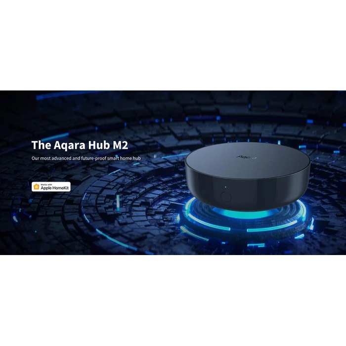 Σταθμός σύνδεσης αισθητήρων AQARA Hub M2, Zigbee, μαύρο