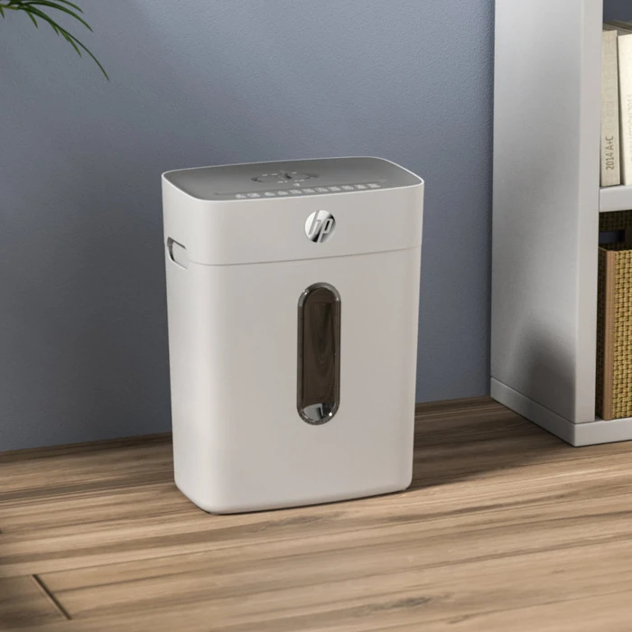 Καταστροφέας Εγγράφων HP OneShred 12CC 2802 με συνδετήρες και καρτών Cross Cut P4