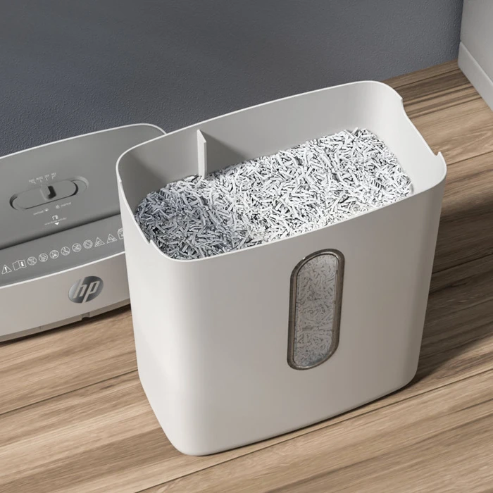 Καταστροφέας Εγγράφων HP OneShred 12CC 2802 με συνδετήρες και καρτών Cross Cut P4