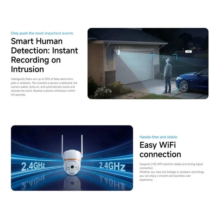 VSTARCAM έξυπνη κάμερα HS30 3MP WiFi PTZ IP66