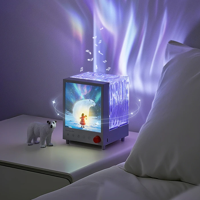 XO Aurora LED Projector Speaker 1200mAh