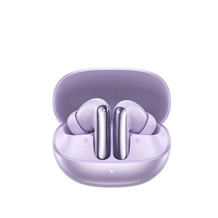 QCY MeloBuds N20 Bluetooth Handsfree Ακουστικά με Αντοχή στον Ιδρώτα και Θήκη Φόρτισης Μωβ