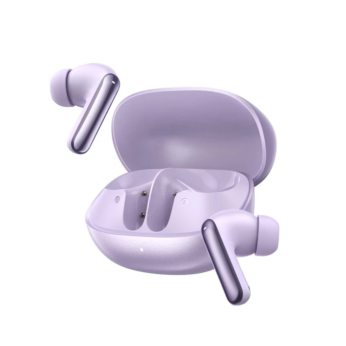 QCY MeloBuds N20 Bluetooth Handsfree Ακουστικά με Αντοχή στον Ιδρώτα και Θήκη Φόρτισης Μωβ