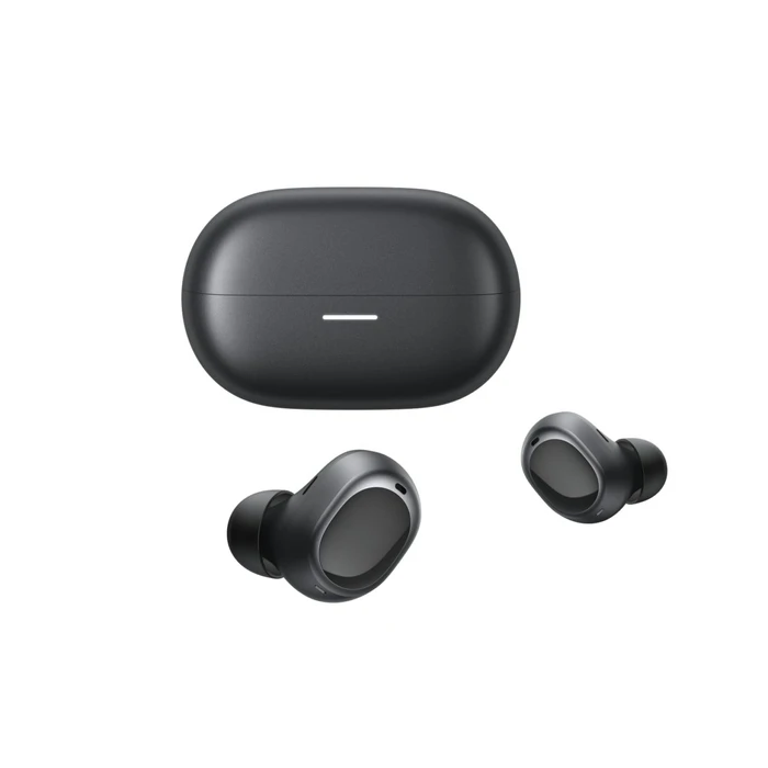 QCY MeloBuds A30 Black - Adaptive A.I. ANC -60dB - 3 devices switch - IPX5 - 8mic Calls