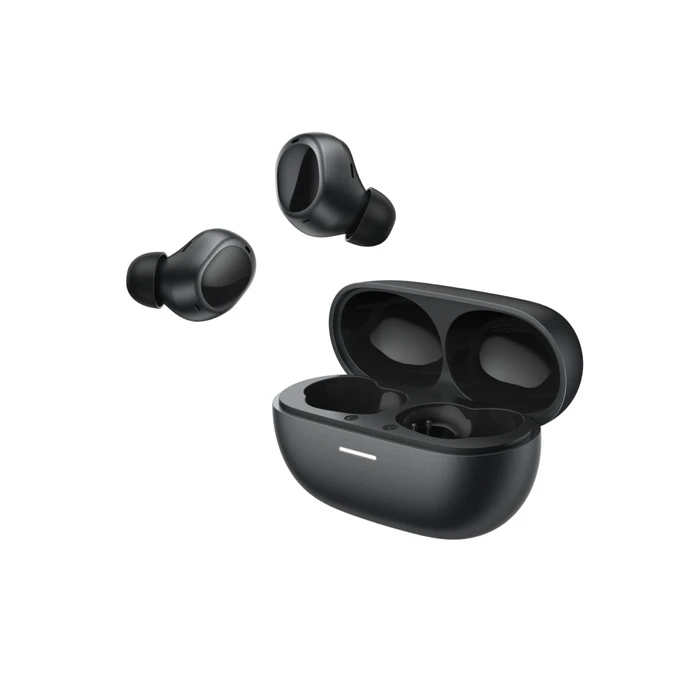 QCY MeloBuds A30 Black - Adaptive A.I. ANC -60dB - 3 devices switch - IPX5 - 8mic Calls