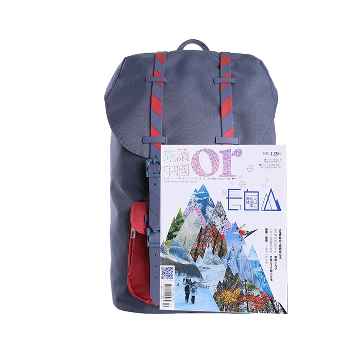 Τσάντα Laptop 8848 Travel Backpack 15,6' Unisex Waterproof BLUE/RED