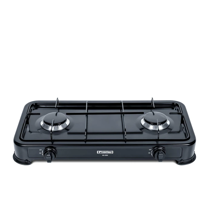 Εστία Αερίου Gas cooker PROMIS KG200 BLACK WITHOUT REDUCER