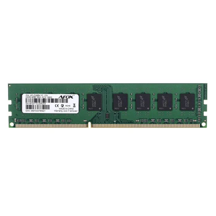 Μνήμη RAM Σταθερού DDR3 8GB AFOX 1600 UDIMM