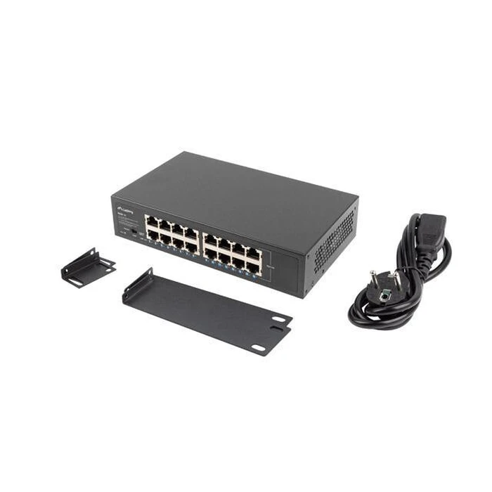 Network Switch Lanberg RSGE-16 Rack 10"/19" (16-port 1Gb)