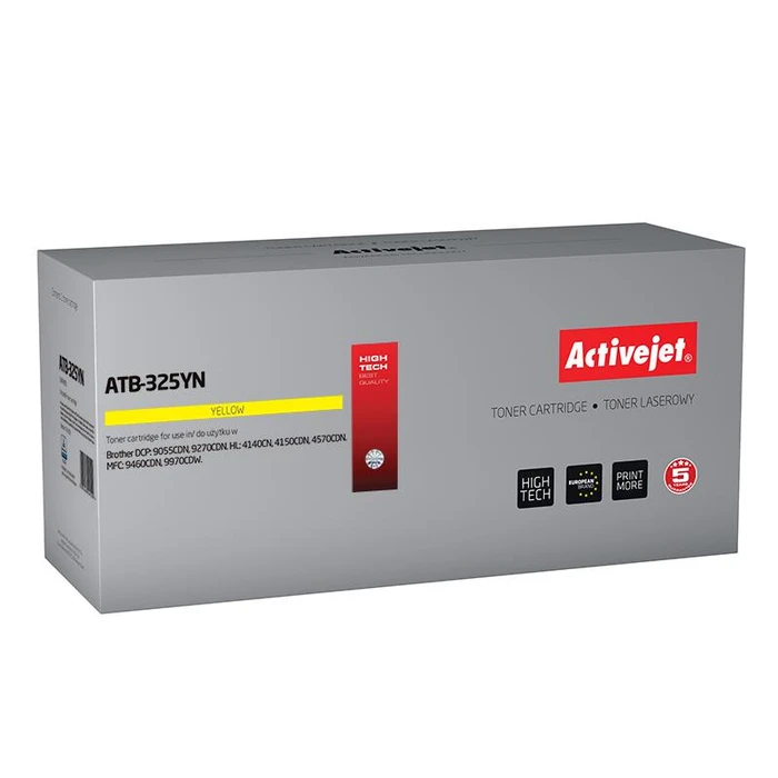 Toner Συμβατό Activejet ATB-325YN για Brother TN-325Y