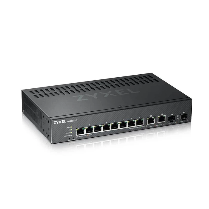 Network Switch Zyxel GS2220-10-EU0101F Managed L2 (10/100/1000) Black