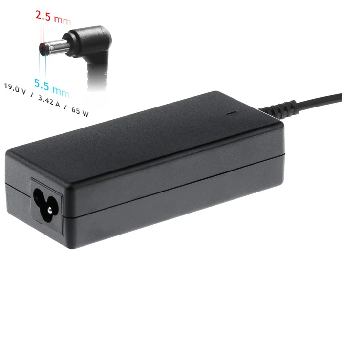 Φορτιστής Laptop Akyga AK-ND-01 power adapter/inverter indoor 65 W Black