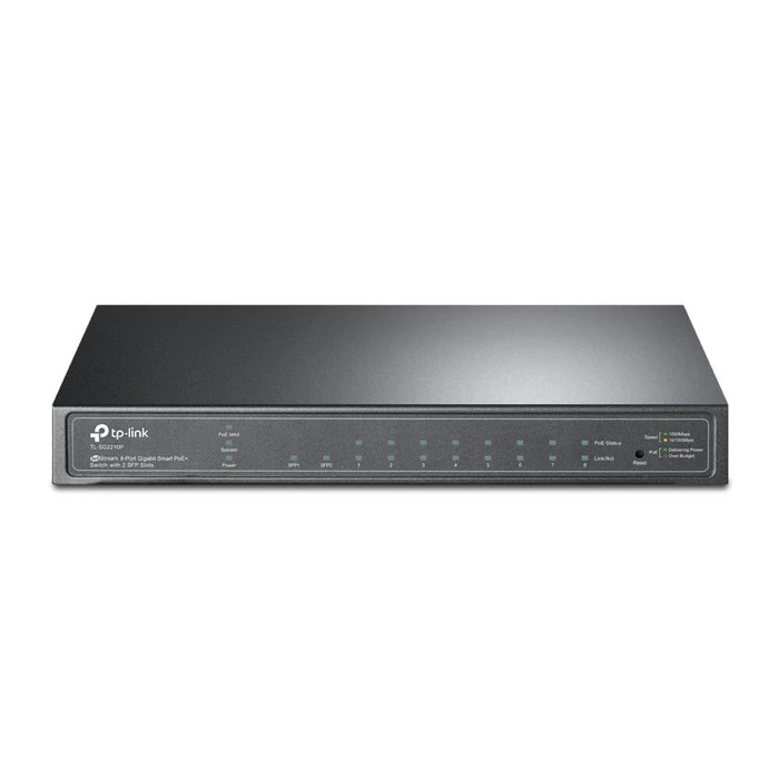 Network Switch TP-LINK TL-SG2210P Managed L2/L4 (10/100/1000) Black (PoE)