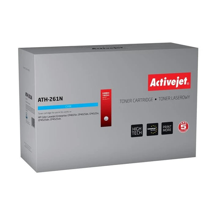 Toner Συμβατό Activejet ATH-261N για HP CE261A