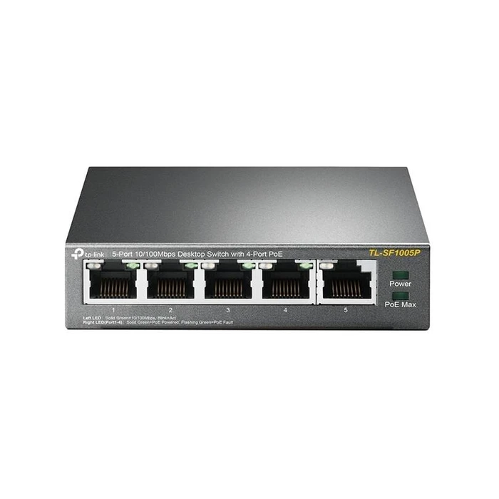 Network Switch TP-Link TL-SF1005P (5x 10/100Mbps) v1