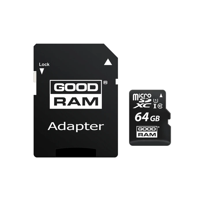Κάρτα Μνήμης Micro SDXC 64GB GoodRam M1AA-0640R12 Class 10
