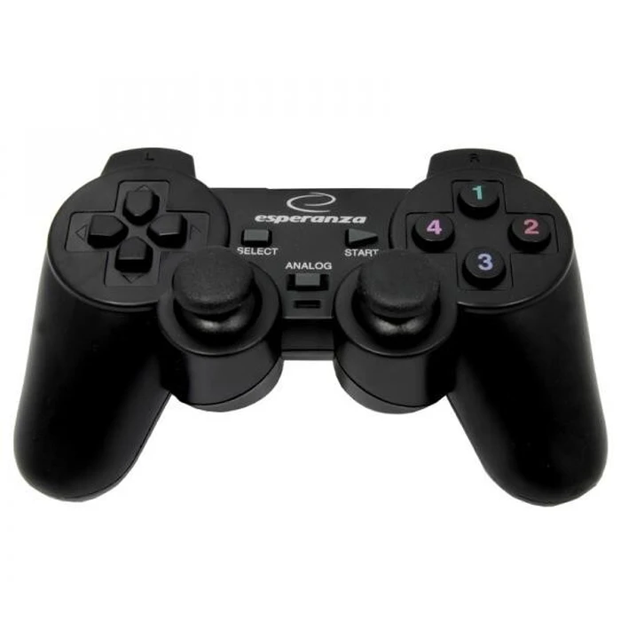 Gamepad Esperanza EG102 PC PS3 Black