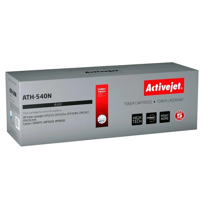 Toner Συμβατό Activejet ATH-540N για HP CB540A / Canon CRG-716B Black