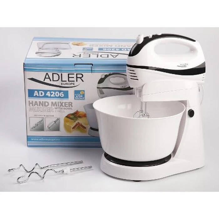 Μίξερ Χειρός Adler AD 4206 300W White